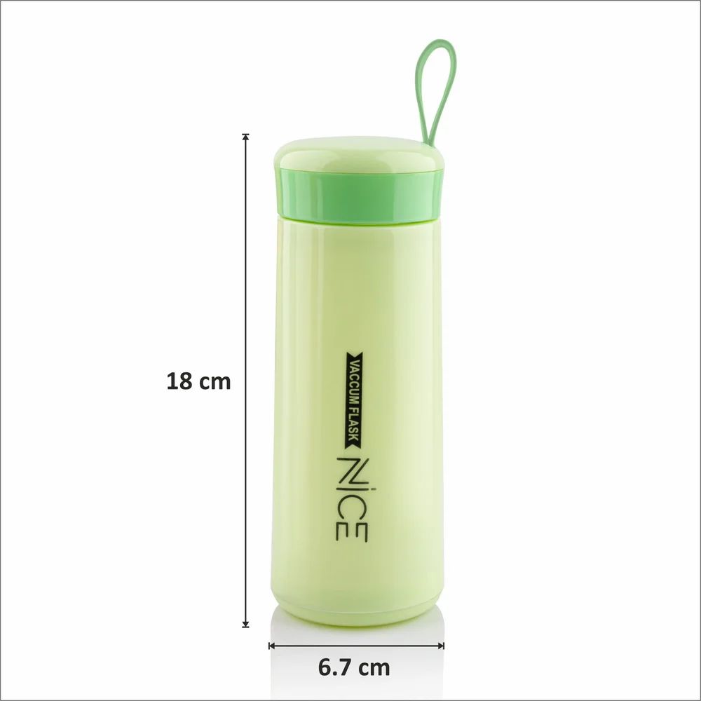 NICE Pastel Vacuum Flask – 360° Leakproof, 300ml Thermo Bottle