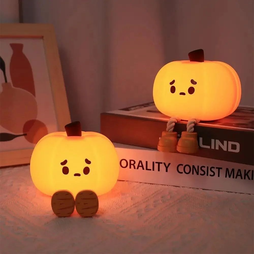 Cute LED Lamp |Pumpkin Night Light