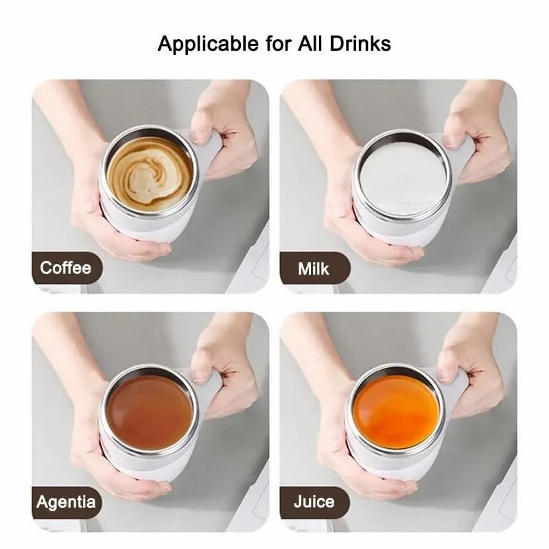 Automatic Stirring Coffee Mug