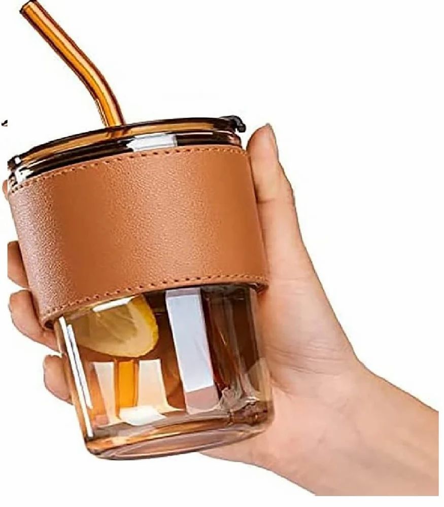 Glass Coffee Mug ( 400ML )
