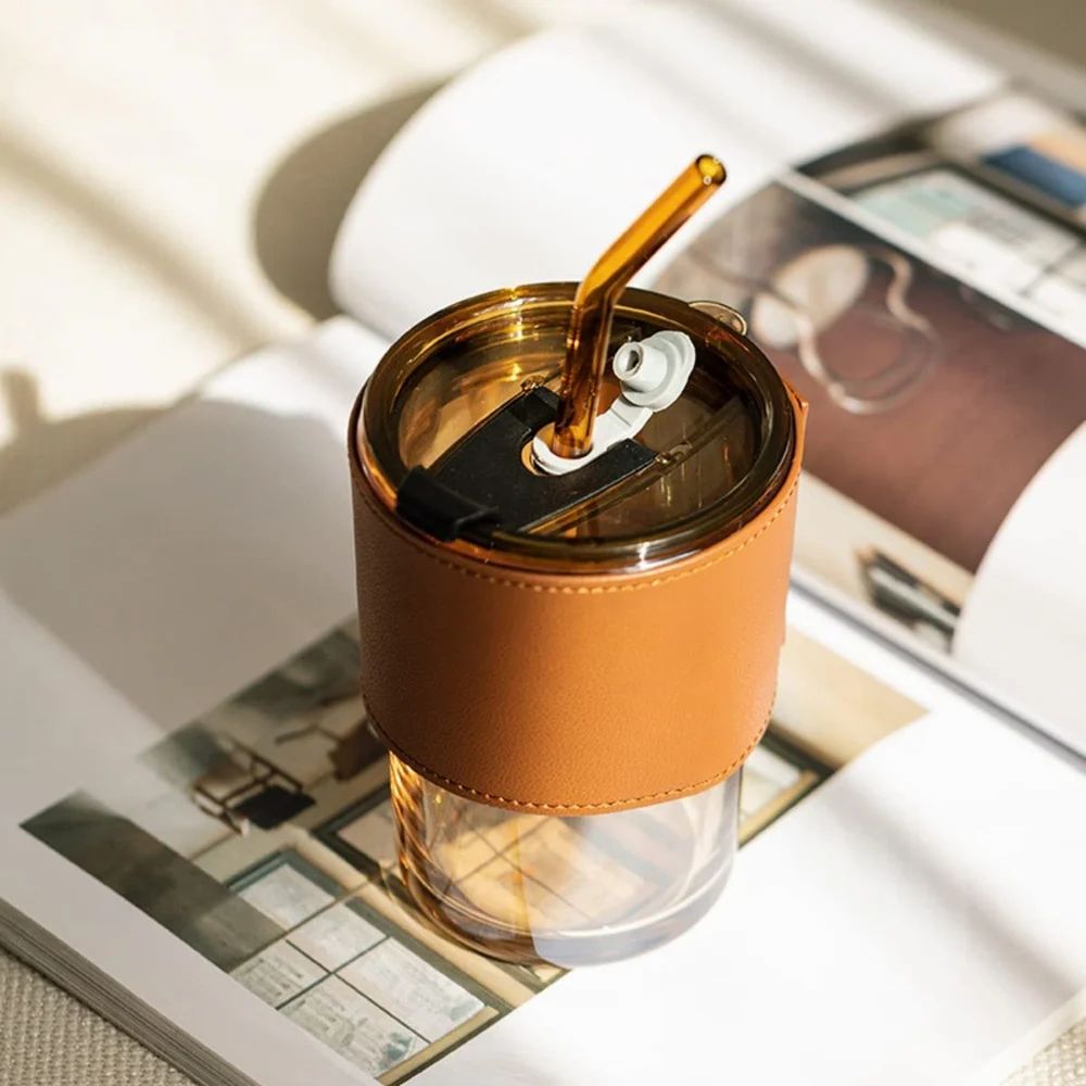 Glass Coffee Mug ( 400ML )