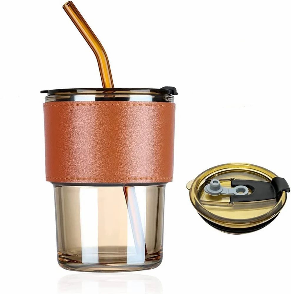 Glass Coffee Mug ( 400ML )